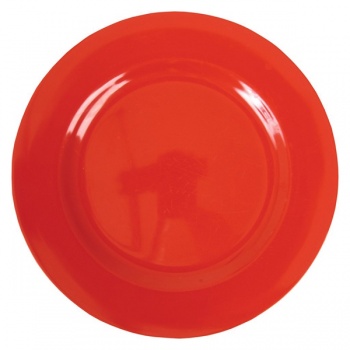 Melamine Side Plate in Red